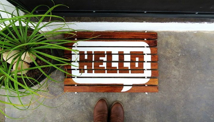 welcome mat