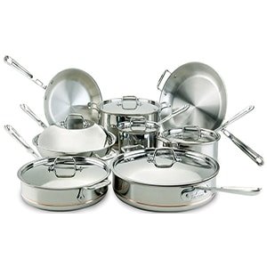 all clad copper core cookware