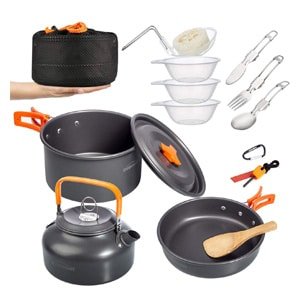 Overmount Camping Cookware Set