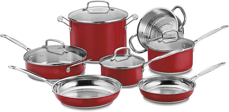 cuisinart 11 piece chef's pasta pot