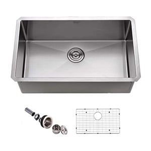 appaso single bowl kichen sink
