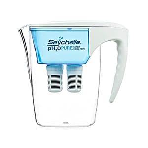 Seychelle pH2O Alkaline Water Filter Pitcher
