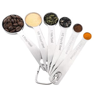18/8 Measuring Spoons