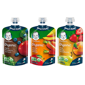 Gerber Organic Variety Baby Food
