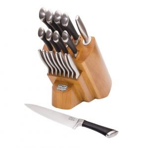 chicago cutlery knife block set