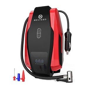 helteko portable 12V air compressor