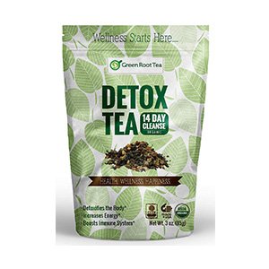 organic green detox tea