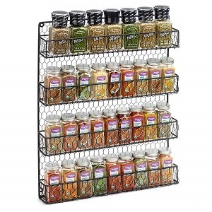 Rustic Spice Rack