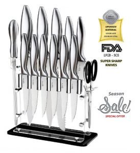 stone boomer Kitchen knife set
