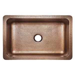 Copper Kitchen Sink