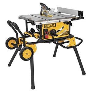 dewalt table saw rip capacity