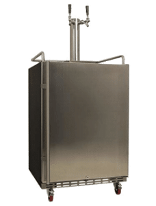 Duel Tap Tower Kegerator