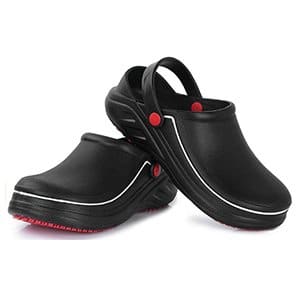 fanture men slip chef clogs shoes