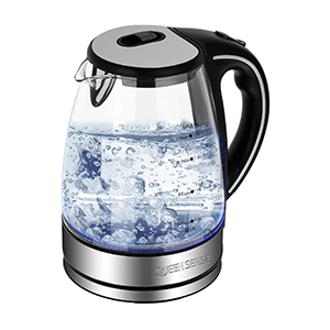queen sense glass tea kettle