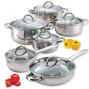 Steel Cookware Set