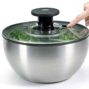 Steel Salad Spinner