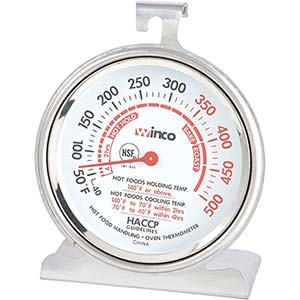 winco tmt oven thermometer