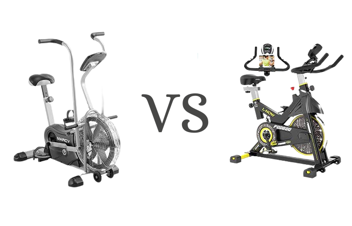 air bike vs spin bike