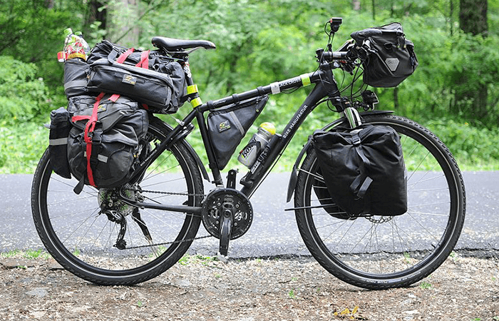 bicycle with extra cargo space