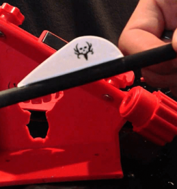 how do you use a fletching jig