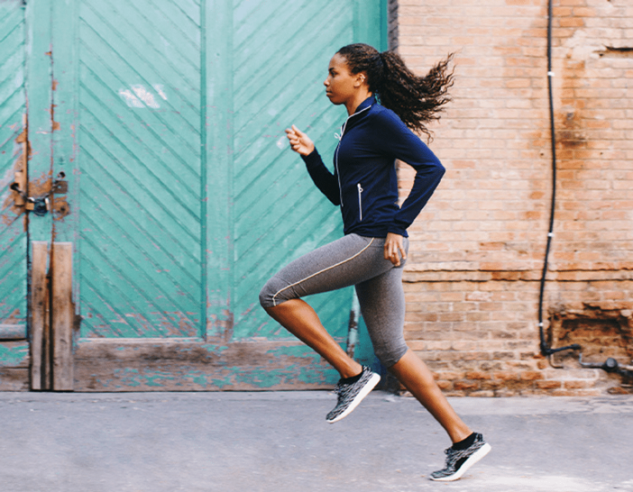 running