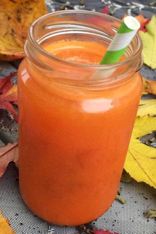 Making Pumpkin Juice