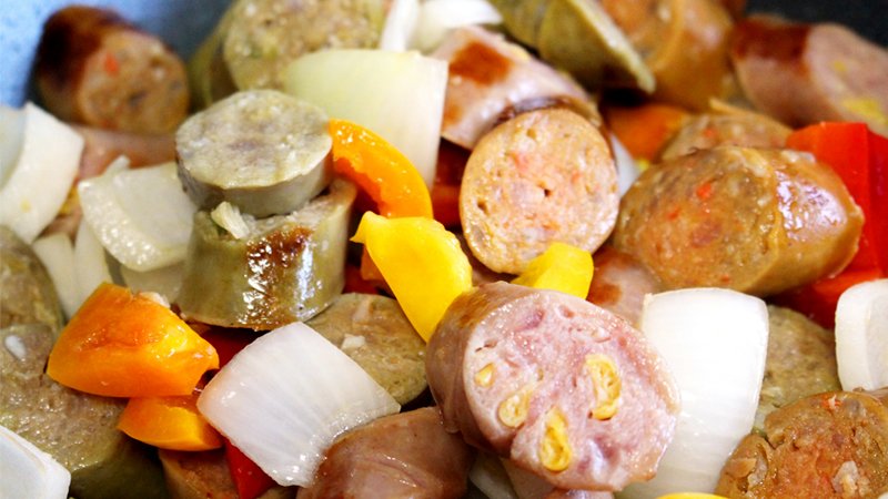sausage-on-top